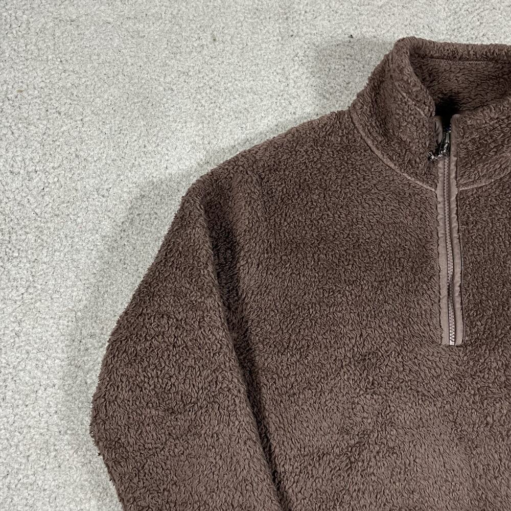 Patagonia Jacket Womens M 1/4 Zip Pullover Teddy Deep Pile Sherpa Los Gatos - Picture 10 of 14